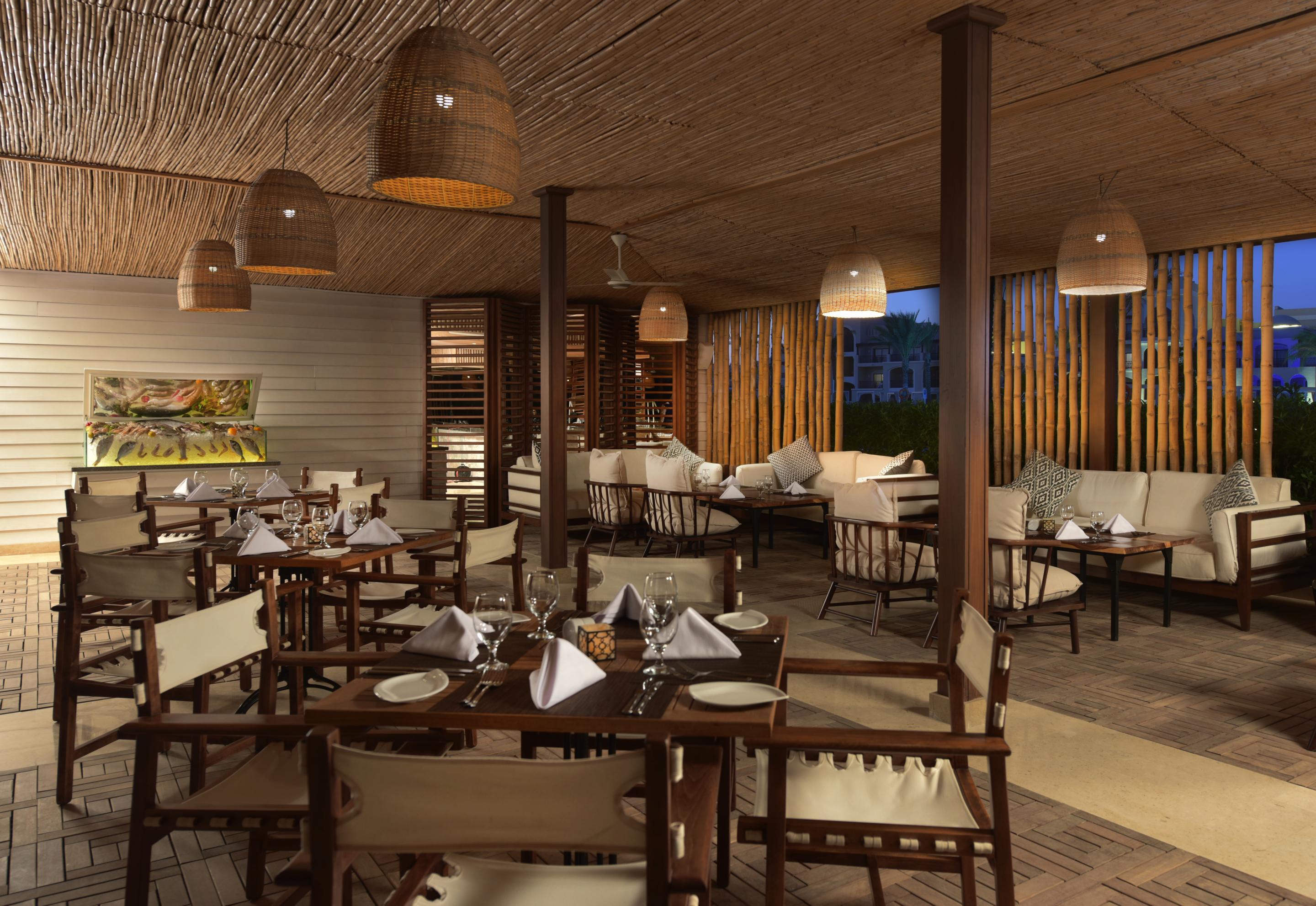 فندق شتايجنبرجر ألكازار شرم الشيخ المظهر الخارجي الصورة The restaurant at the hotel