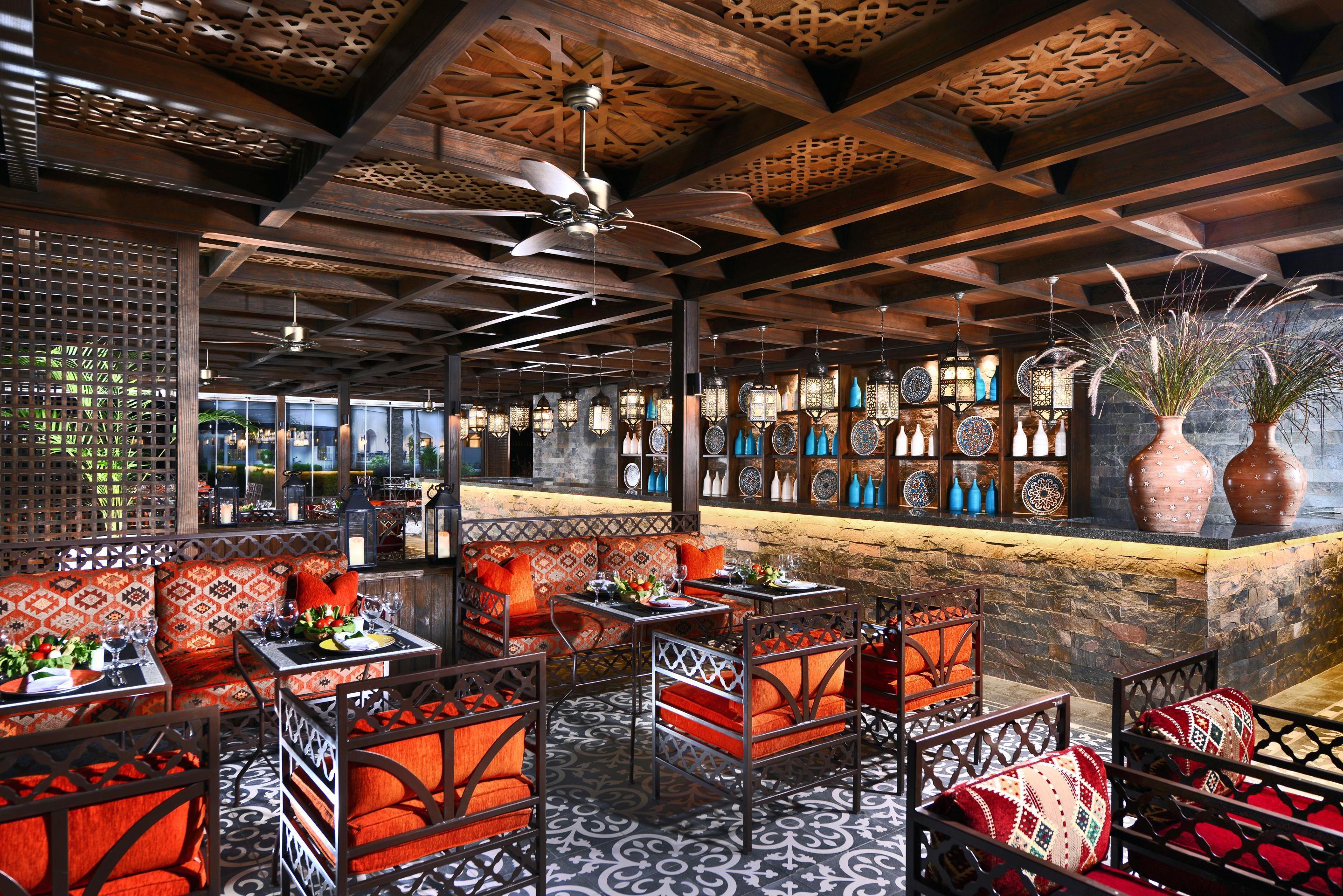 فندق شتايجنبرجر ألكازار شرم الشيخ المظهر الخارجي الصورة 3D interior rendering of a restaurant