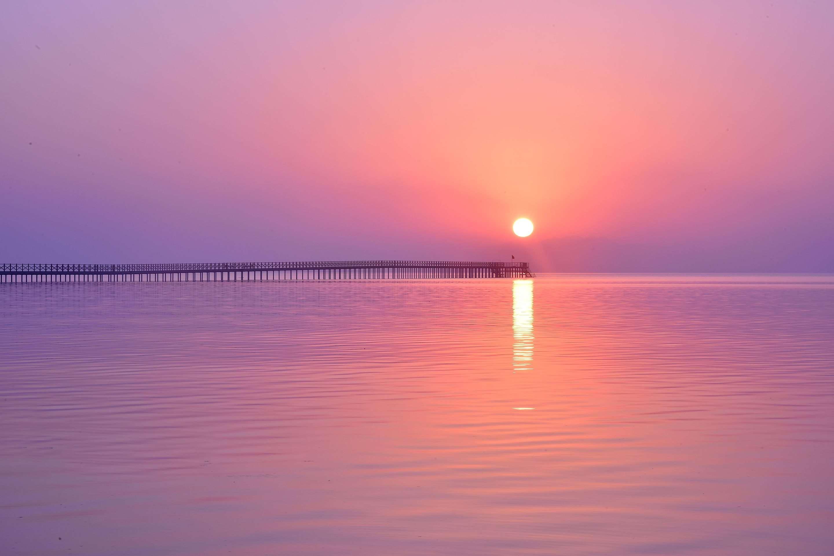 فندق شتايجنبرجر ألكازار شرم الشيخ المظهر الخارجي الصورة Sunset at the Gulf of Aqaba
